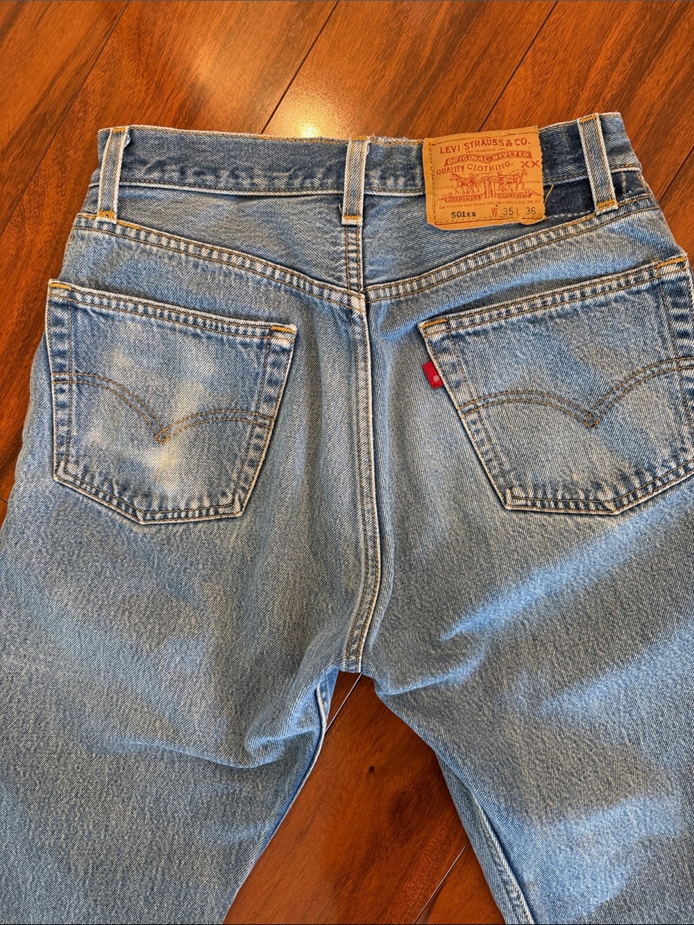 Levi 501’s Vintage Perfect Patina